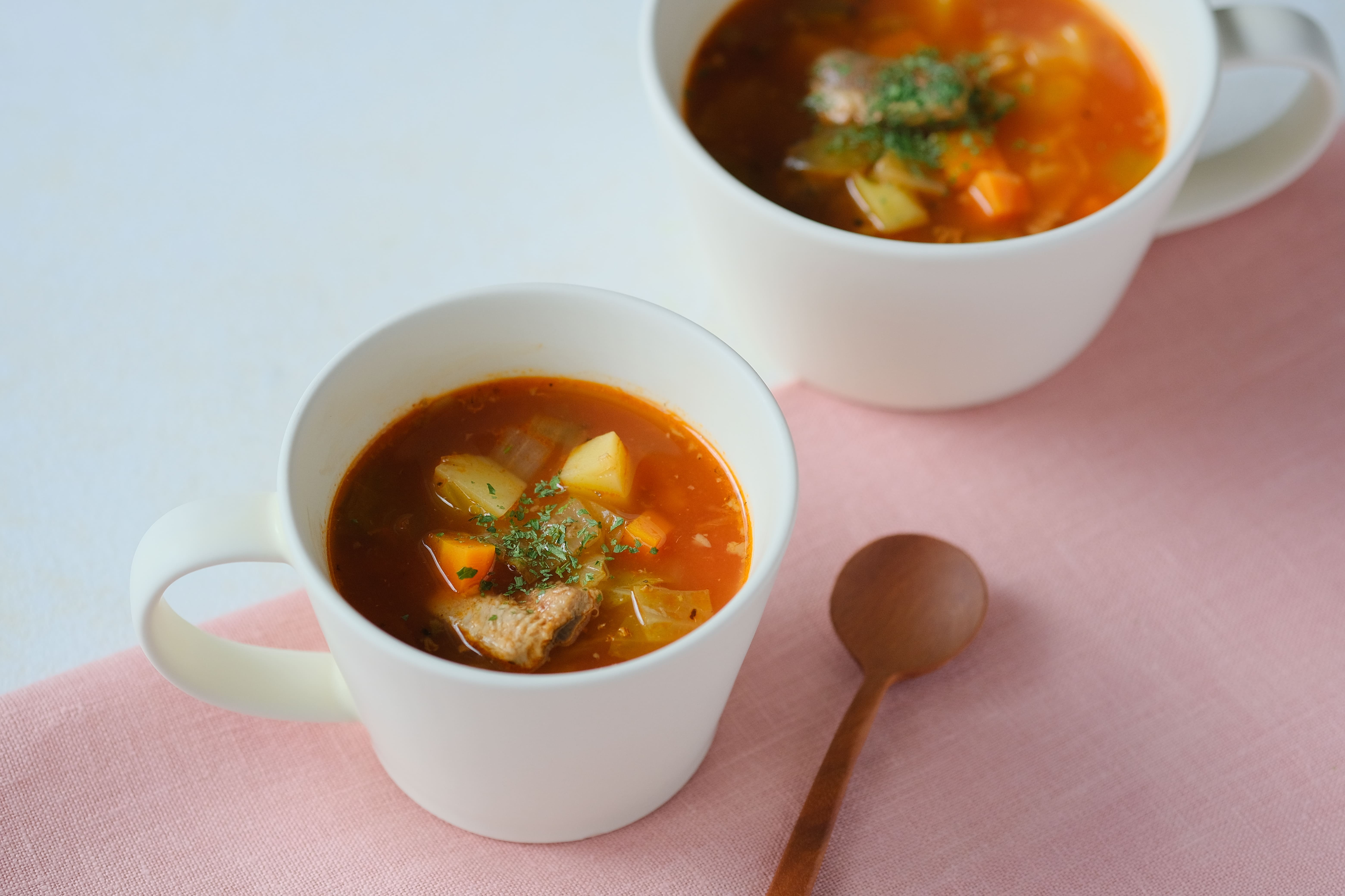 いわしのミネストローネ